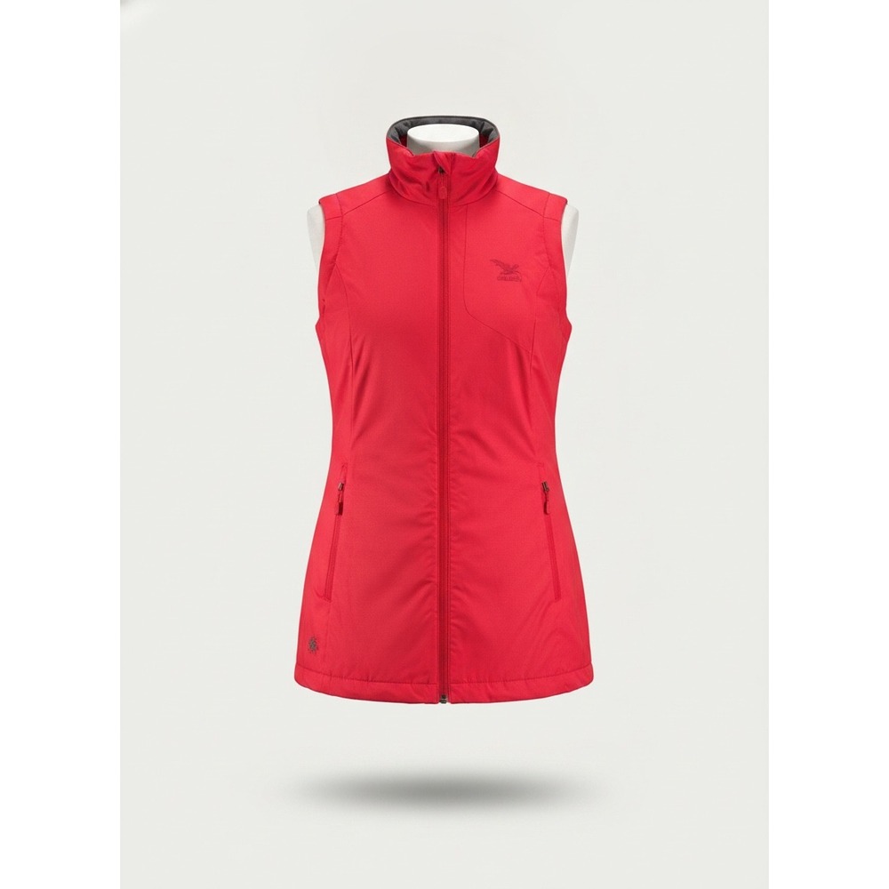Salewa Mountain Experience Corona Vest Red Insulated Gilet KL112312 Women Large